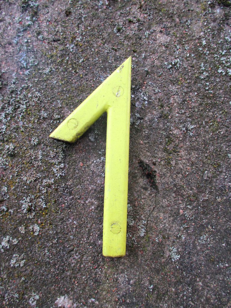 étape numéro 1